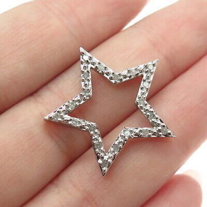 Dazzling Sterling Silver Star Necklace for Women